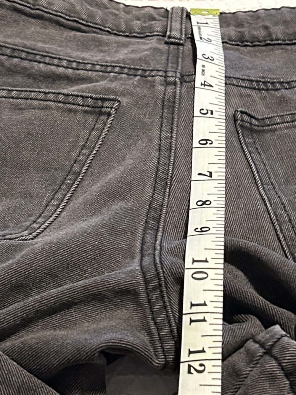 Edikted Wide-Leg Jeans in Dark Gray - Picture 10 of 12